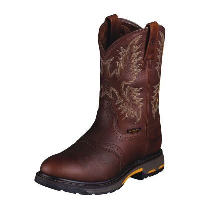 Ariat Workhog Pull-on - Werkschoenen DonkerKoper Heren - 22461-887